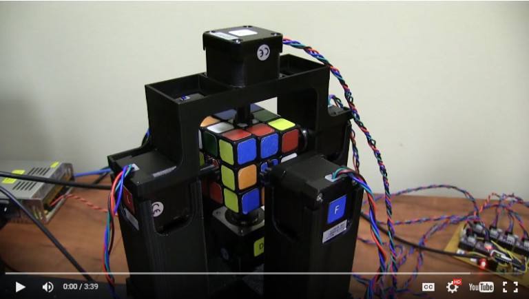 Gotta See This Robot Solve Rubik’s Cube in 1s