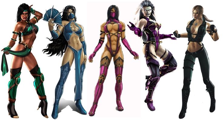 1-Mortal Kombat Girls