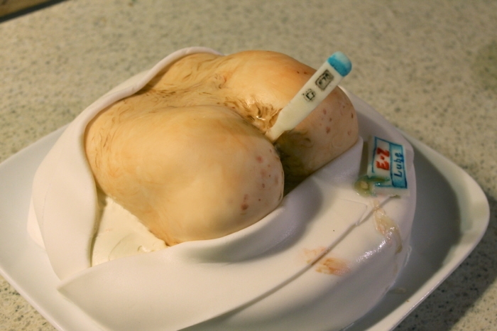 disgusting looking cake