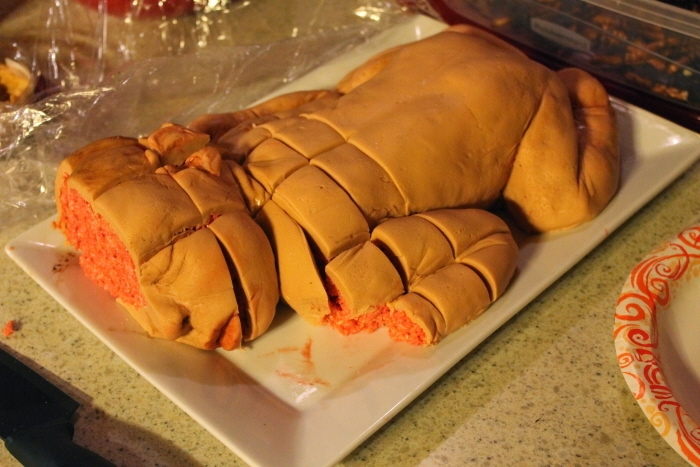 disgusting looking cake